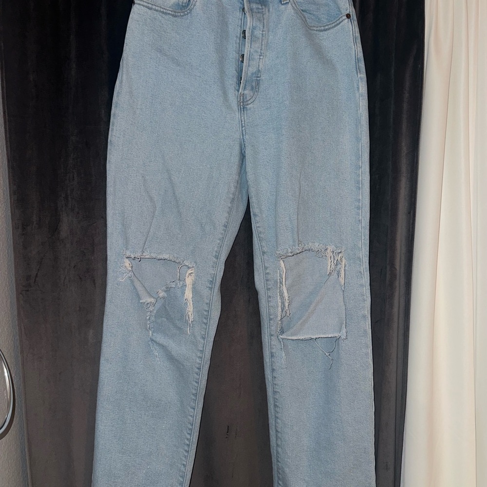 Cello Women's High Rise Light Blue Jeans